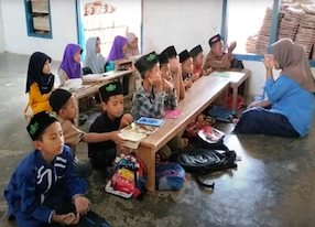 Semangat Santri dalam Pengajian Rutin dan Dakwah di Pondok Pesantren Sabiilul Huda